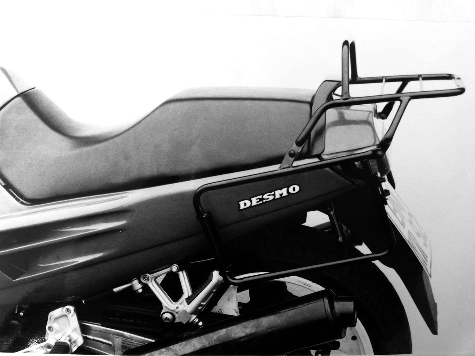 Complete carrier set (side- and topcase carrier) black for Ducati 907 i.e. (1991-1994)