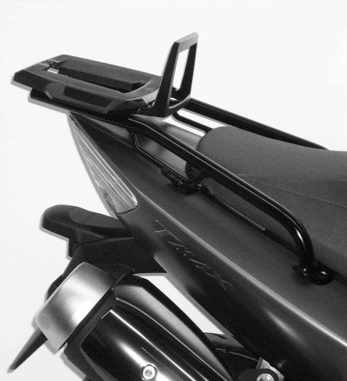Alurack Topcaseträger schwarz für Yamaha TMAX 500 (2008-2011)