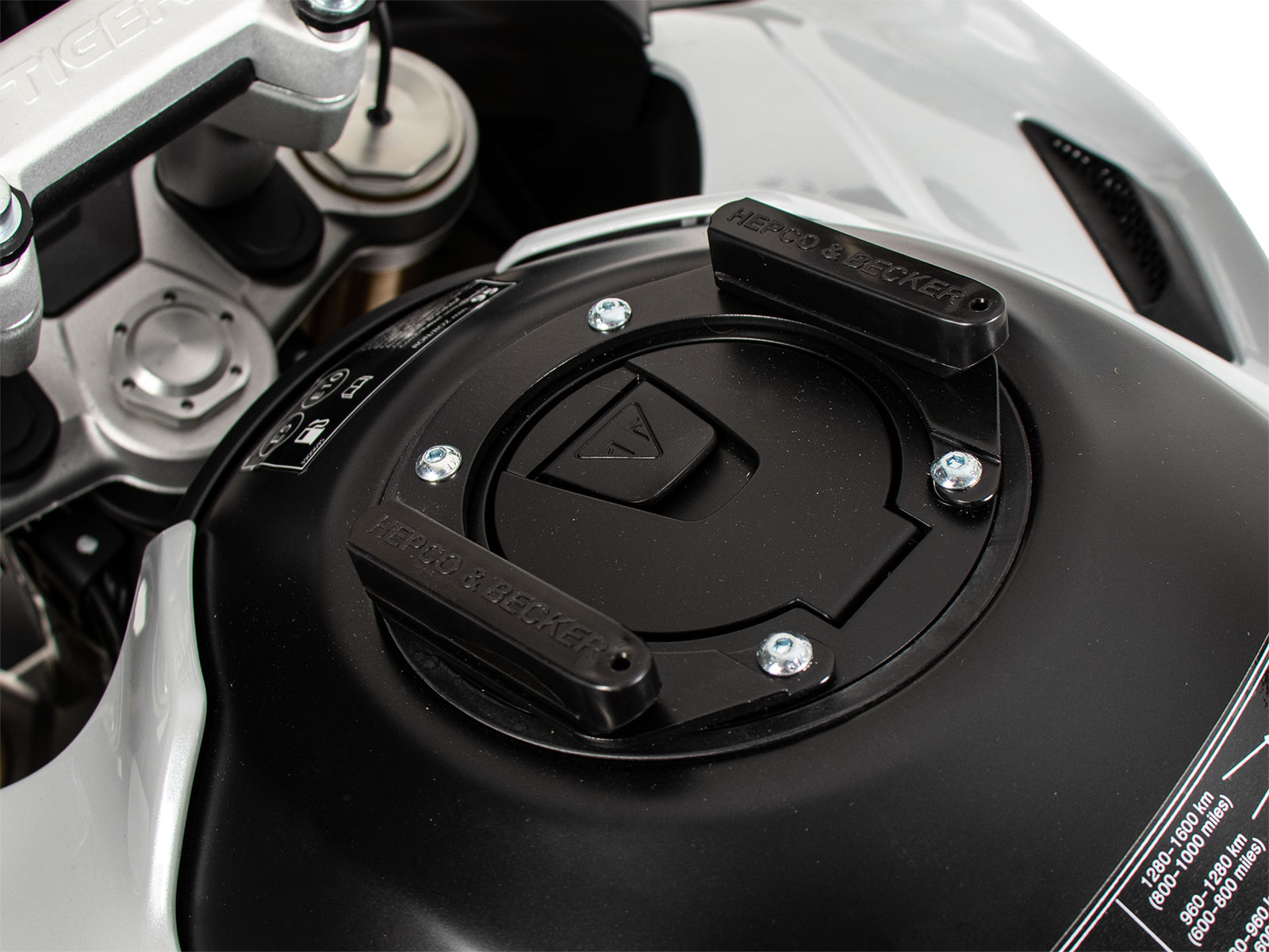 Tankring Lock-it incl. fastener for tankbag for Triumph Tiger 1200 Rally Pro / GT Pro / GT (2022-)