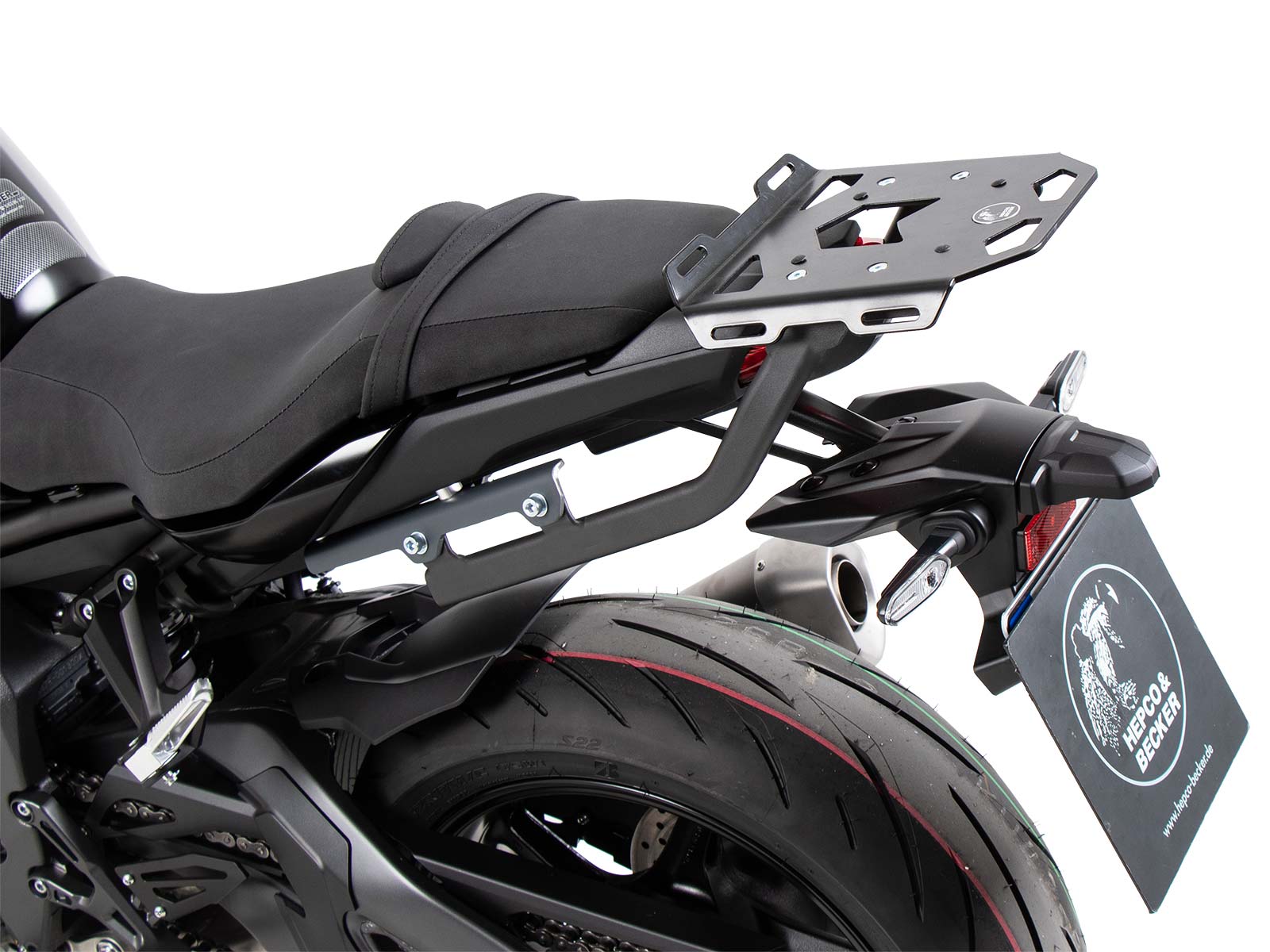 Minirack Softgepäck-Heckträger schwarz/anthrazit für Yamaha MT-10 (2022-)