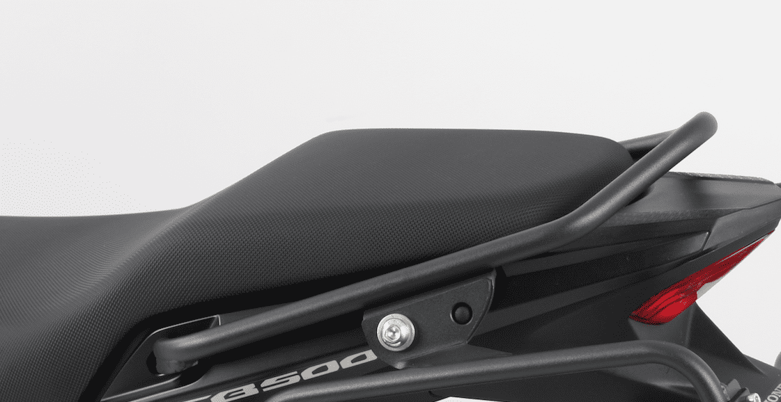 Soziushaltegriff anthrazit für Honda CB 500 X (2013-2016)