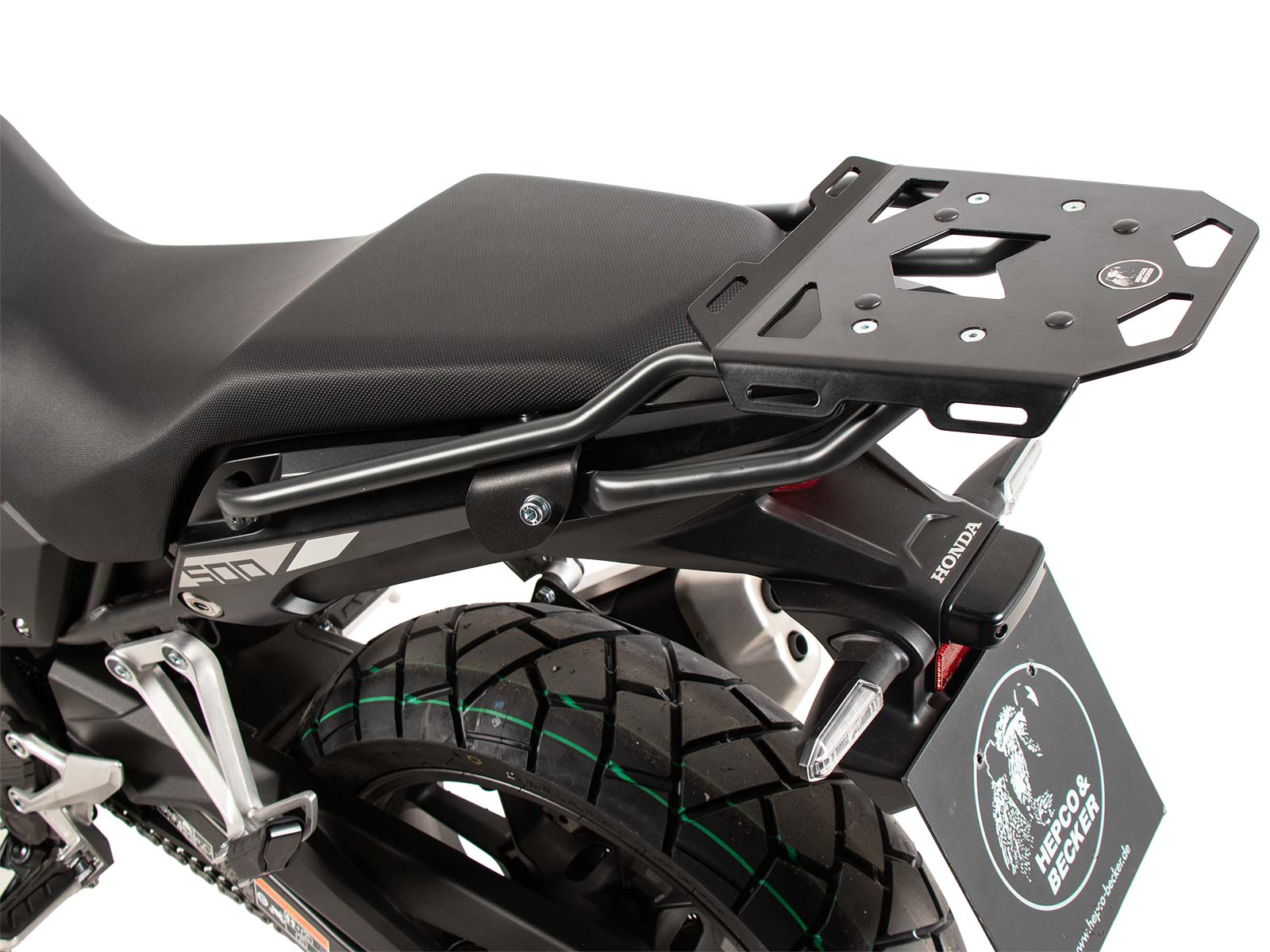 Minirack soft luggage rear rack for Honda CB 500 X (2019-2023)