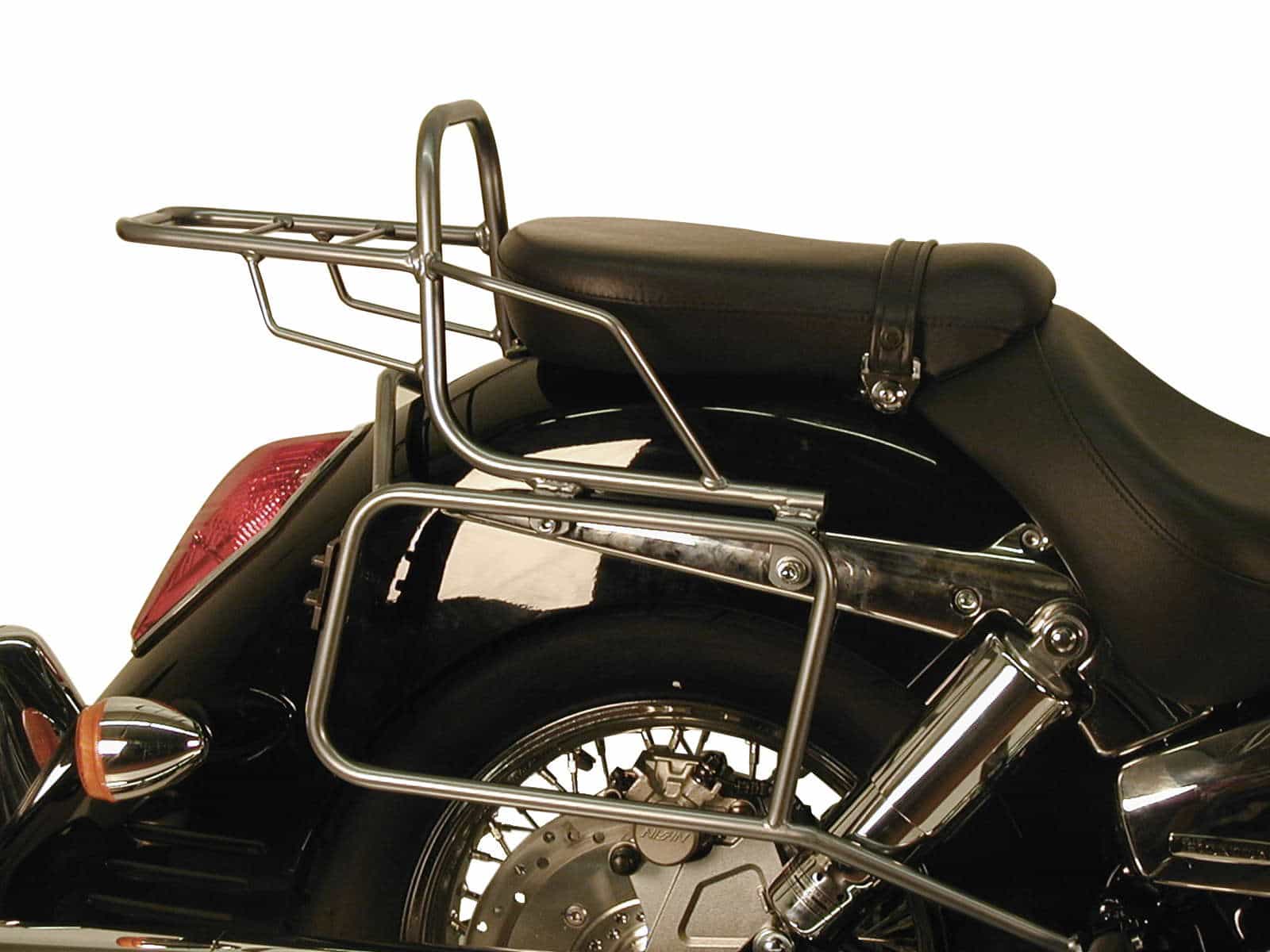 Sidecarrier permanent mounted chrome for Honda VTX 1300 (2003-2007)