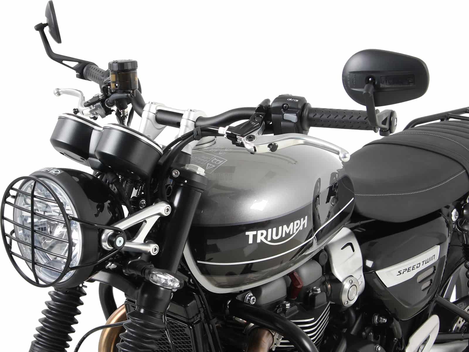 Lampenschutzgitter schwarz für Triumph Speed Twin (2019-)