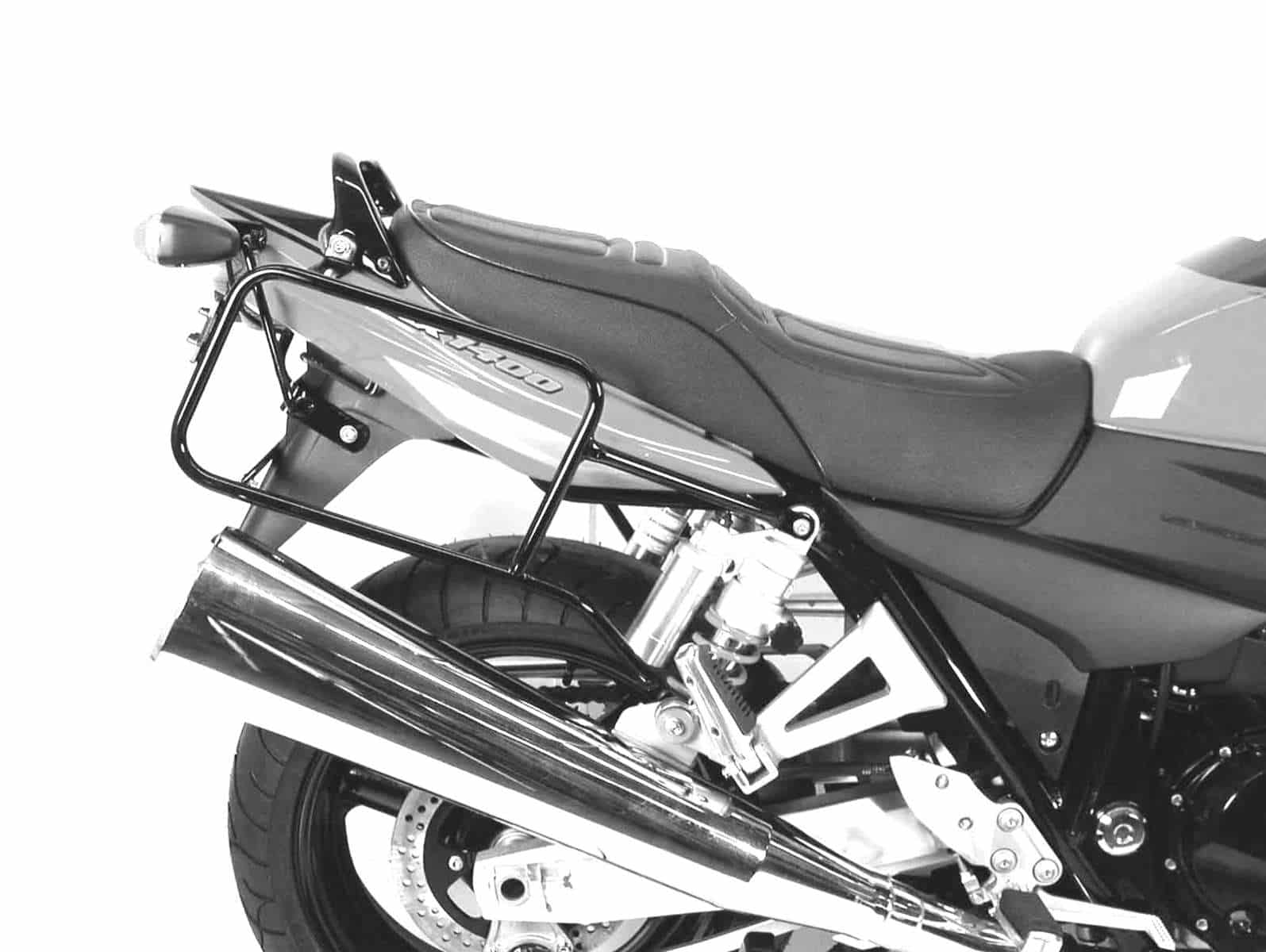 Sidecarrier permanent mounted black for Suzuki GSX 1400 (2005-2006)