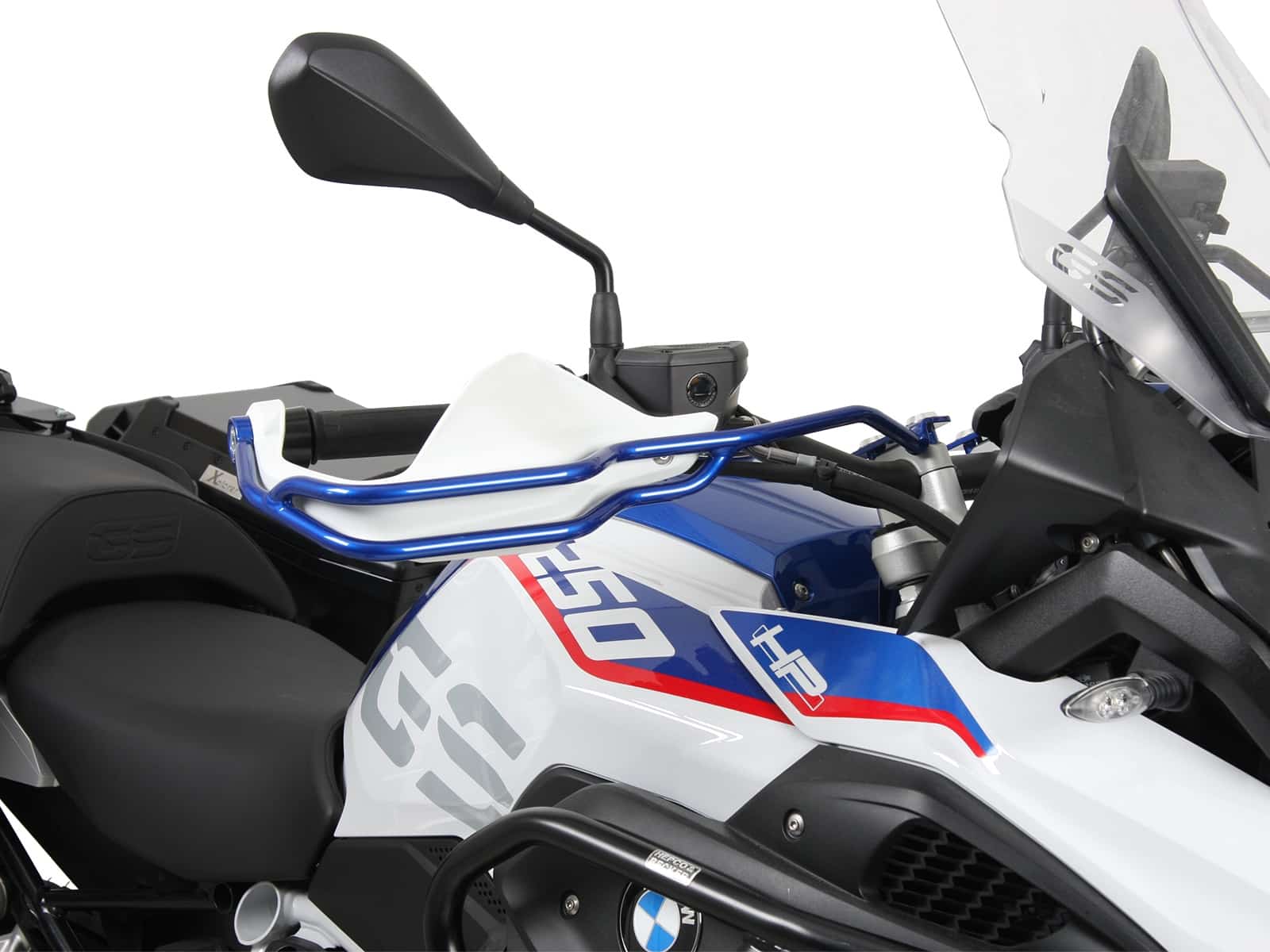 Handle guard set blue (left+right side) for BMW R1250GS (2018-2023)