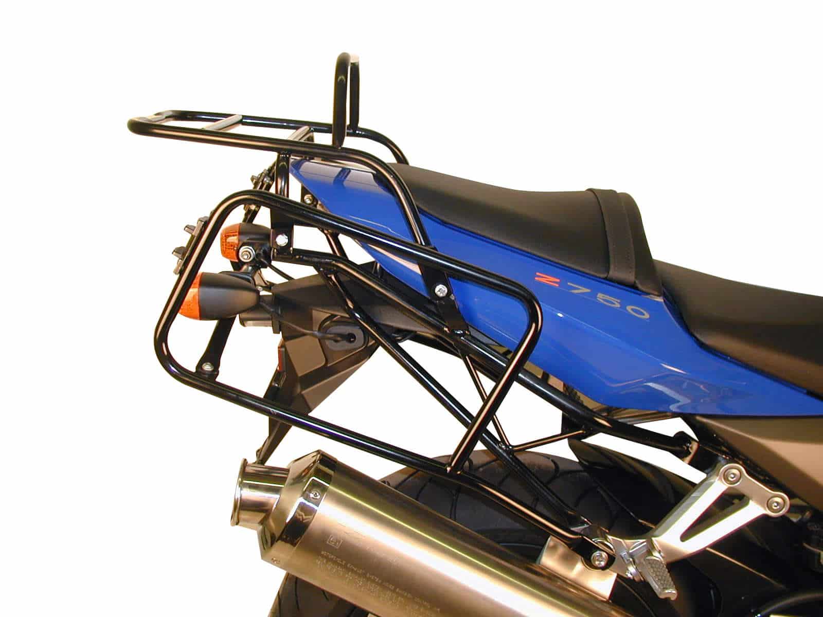 Sidecarrier permanent mounted black for Kawasaki Z 750 (2004-2006)