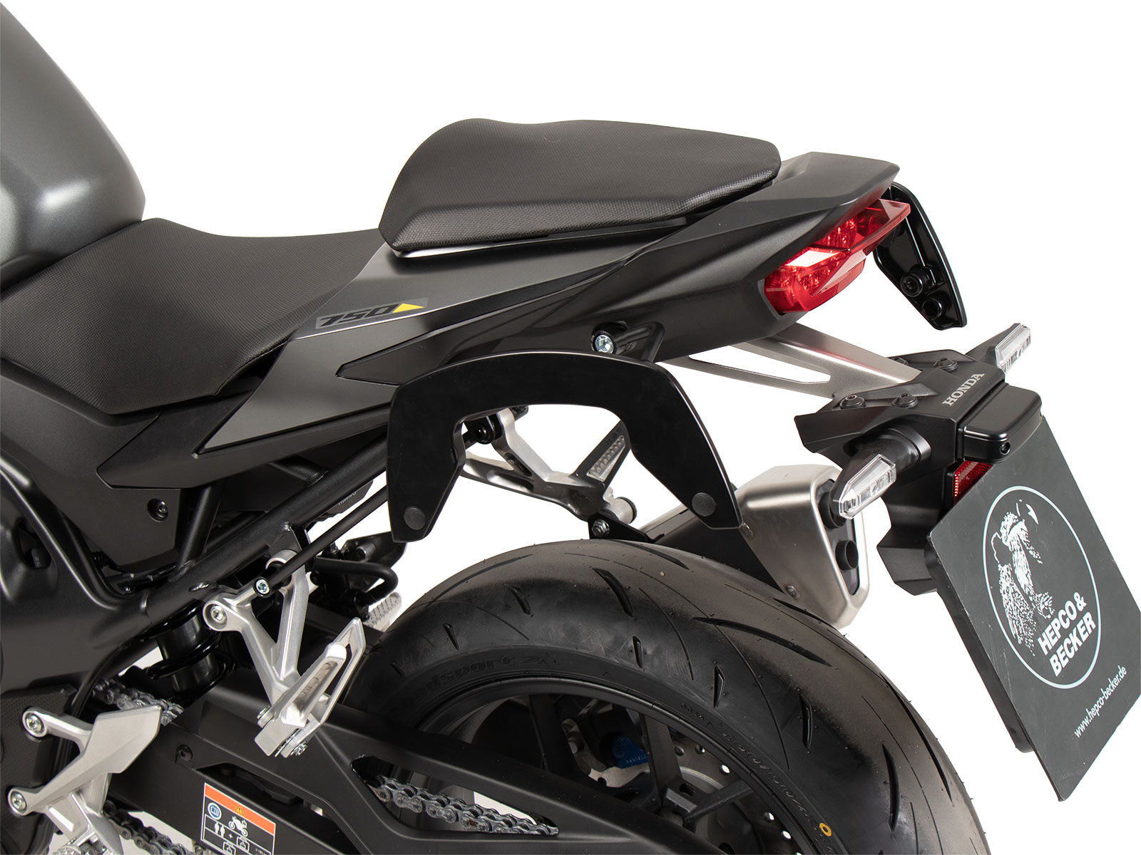 C-Bow Seitenträger schwarz für Honda CB 750 Hornet (2023-)