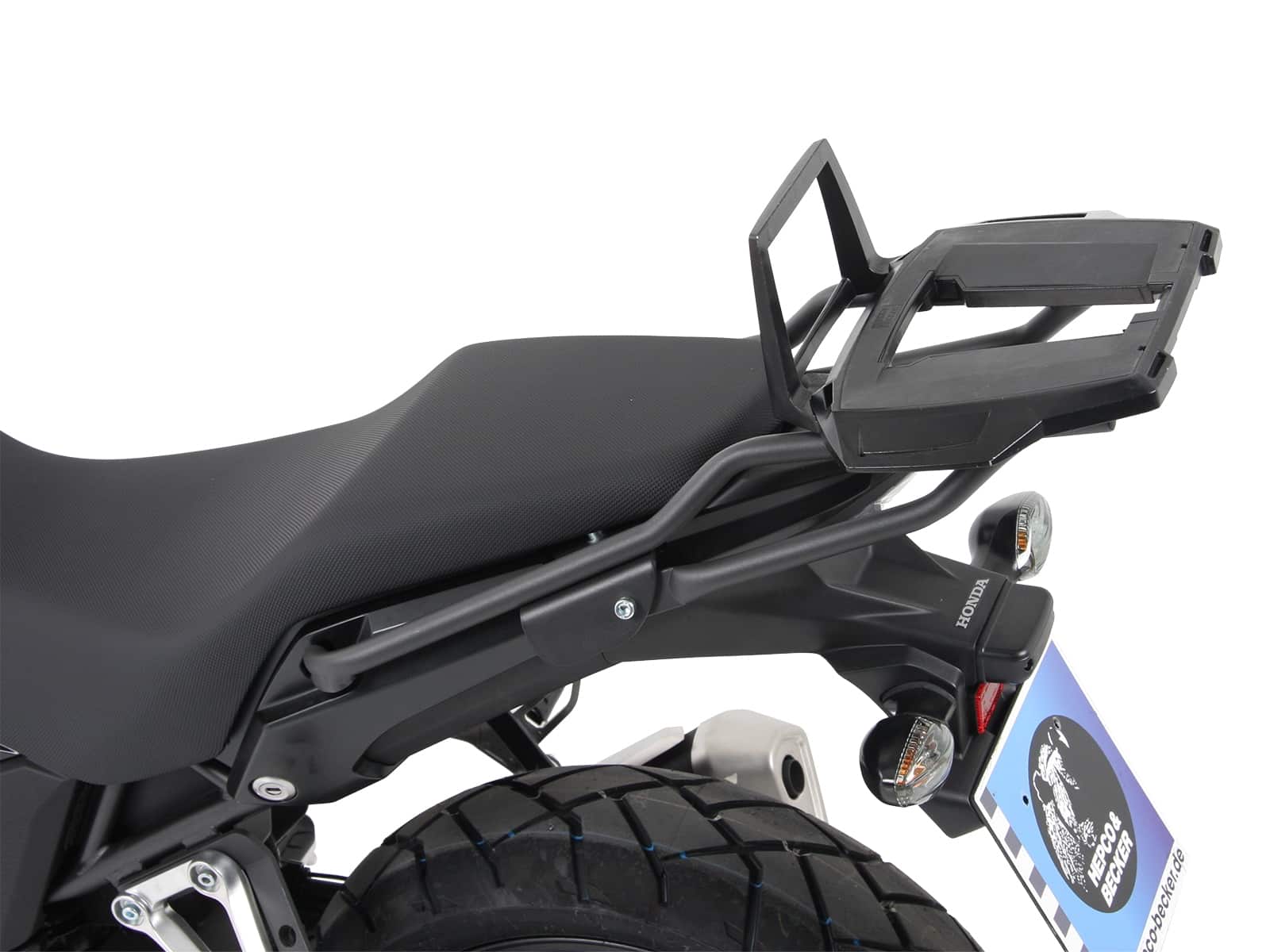 Alurack Topcaseträger anthrazit/schwarz für Honda CB 500 X (2019-2023)
