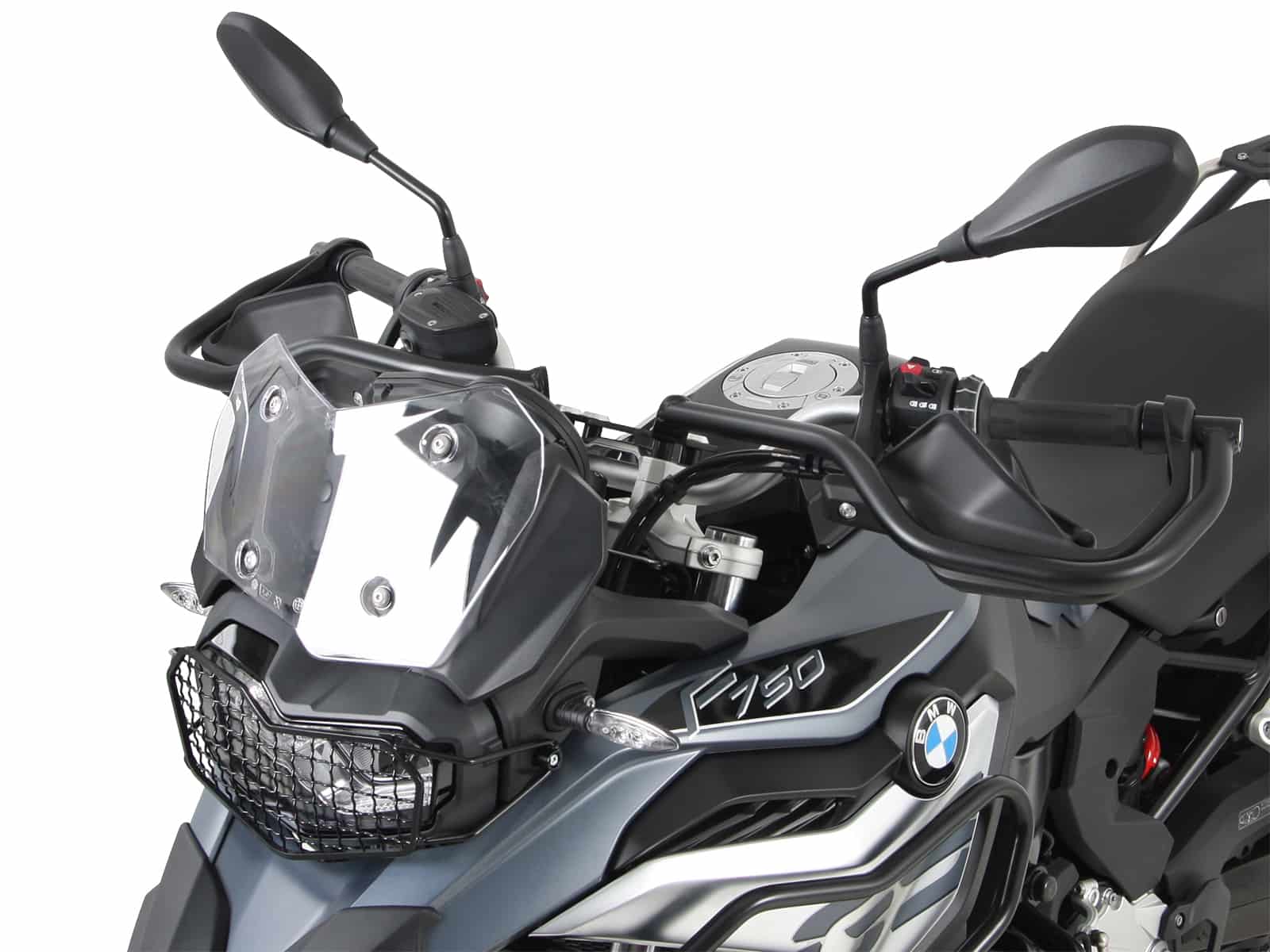 Front protection bar black for BMW F 800 GS (2024-)