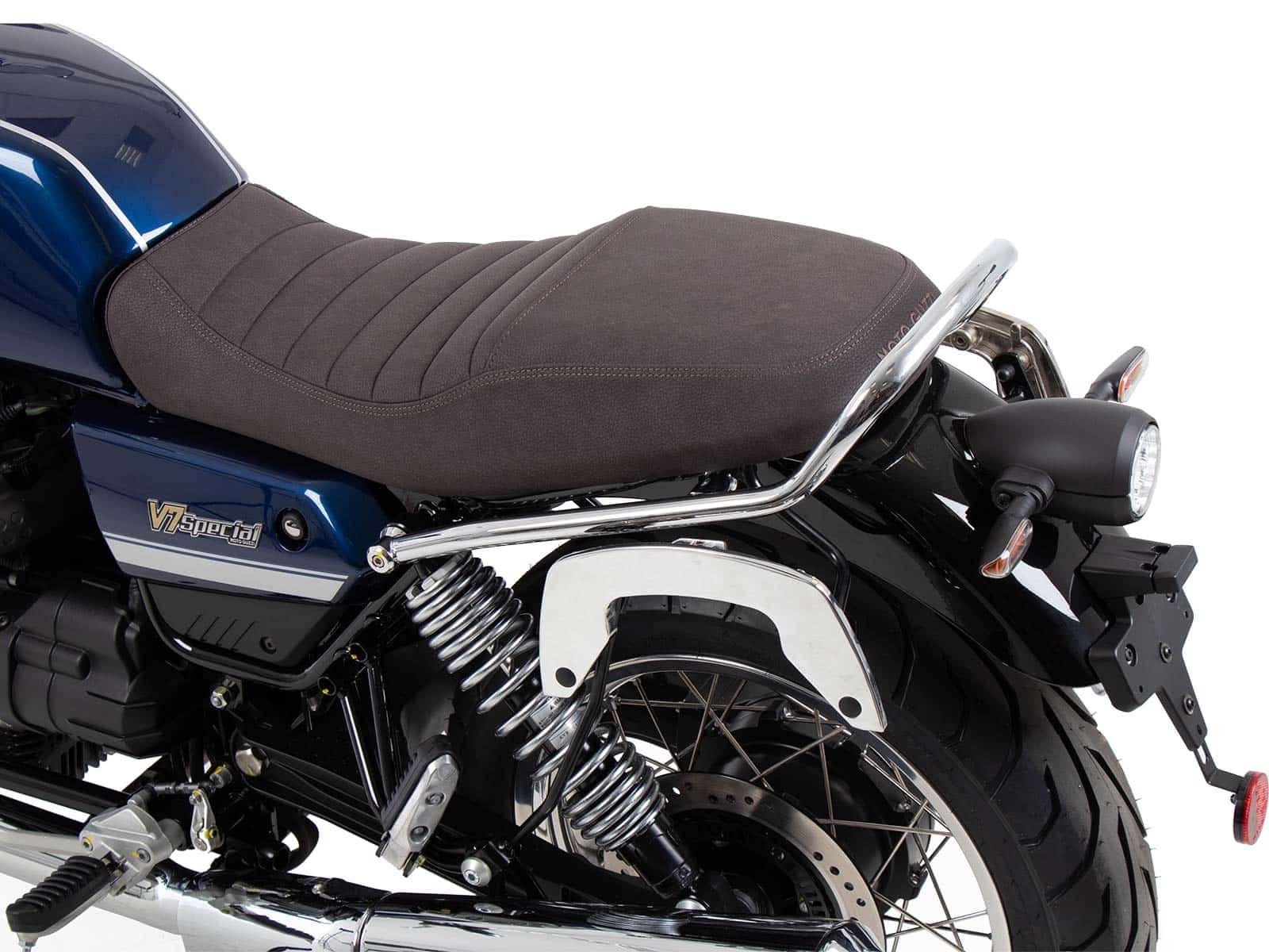 C-Bow Seitenträger chrom für Moto Guzzi V7 Special/Stone/Centenario (850 ccm) (2021-)