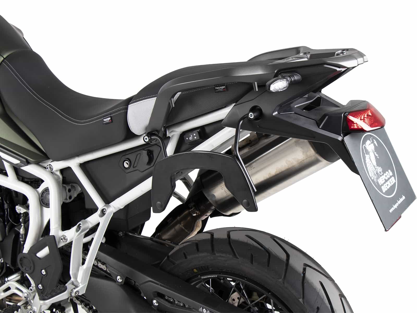 C-Bow sidecarrier black for Triumph Tiger 900 / Rally / GT / PRO (2020-2023)