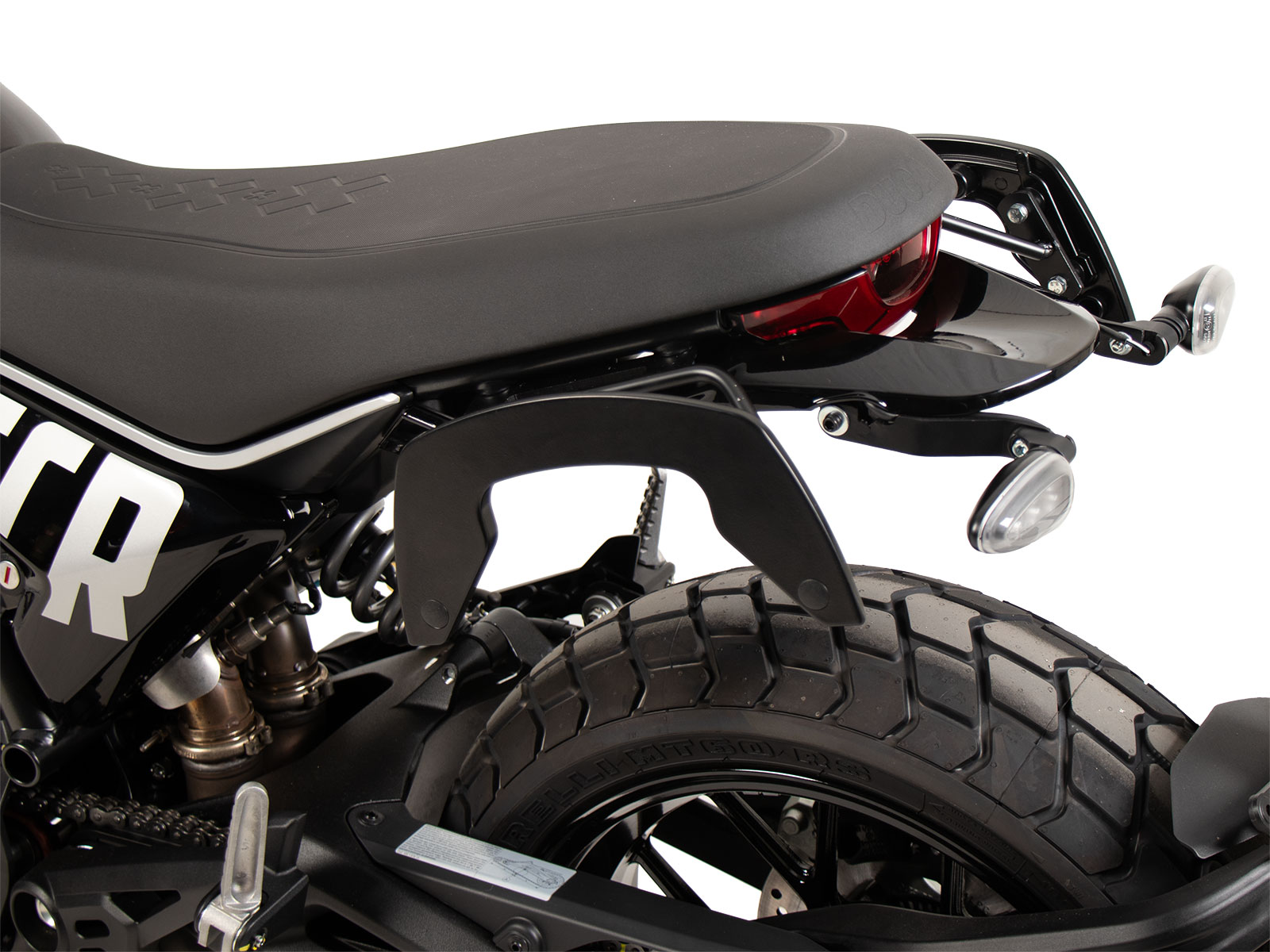 C-Bow Seitenträger schwarz für Ducati Scrambler 800 Icon (2023-)