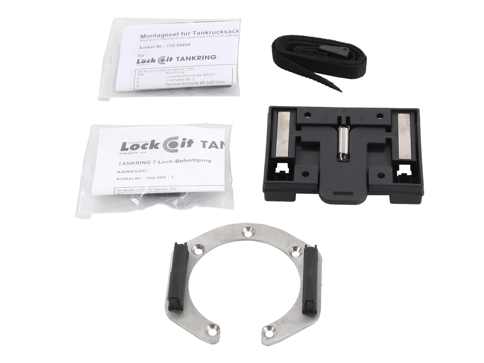 Tankring Lock-it incl. fastener for tankbag for Kawasaki ZRX 1100 (1997-2001)
