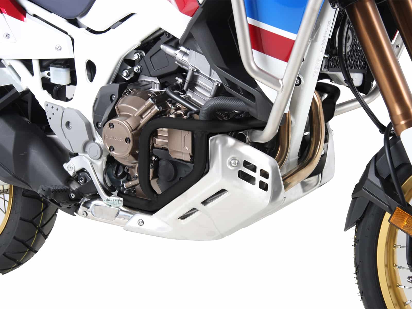 Engine protection bar black for Honda CRF1000L Africa Twin Adventure Sports (2018-2019)