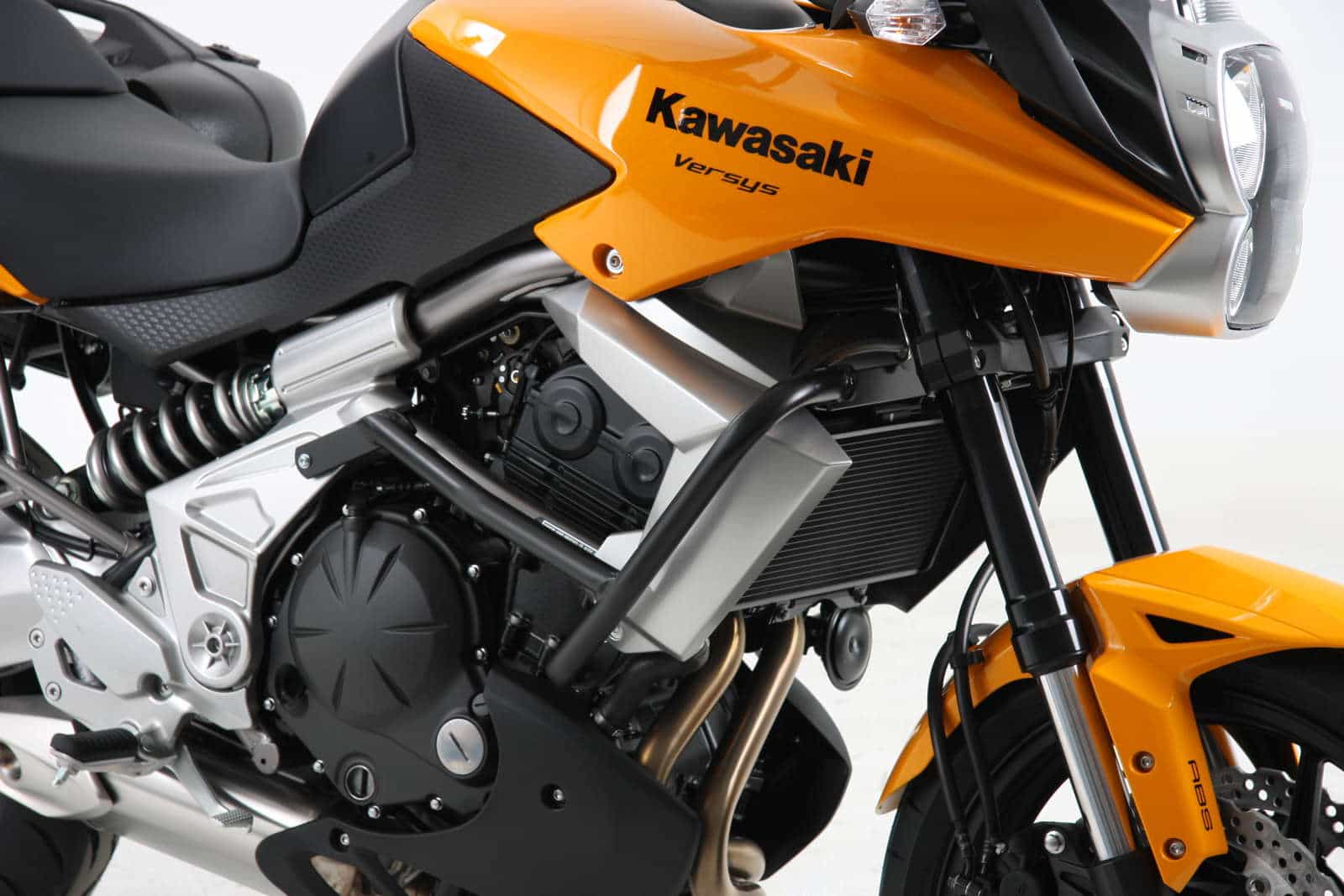 Engine protection bar black for Kawasaki Versys 650 (2007-2009)