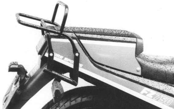Topcase carrier tube-type black for Yamaha FZ 750 (1985-1986)