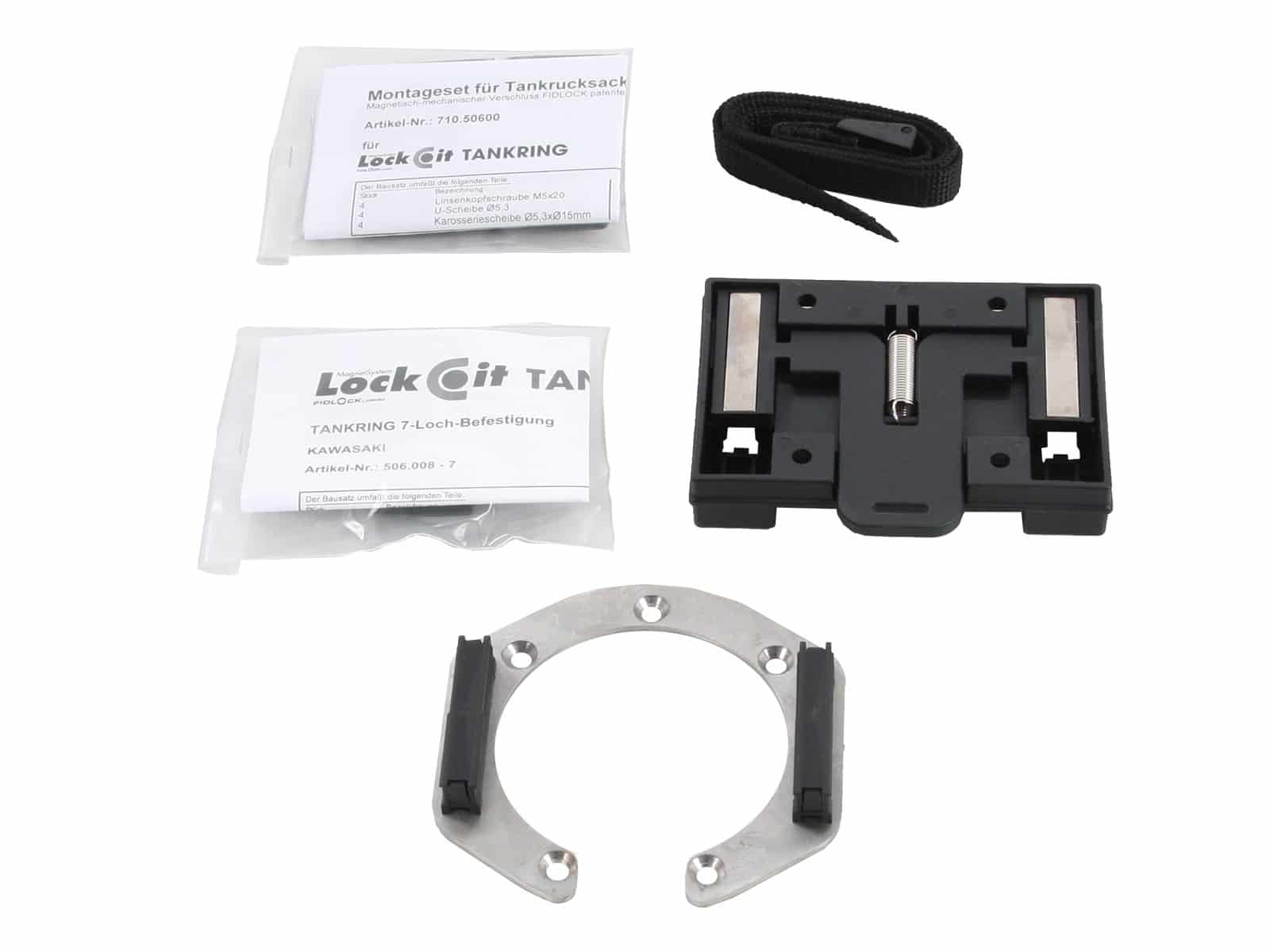 Tankring Lock-it incl. fastener for tankbag for Kawasaki GPZ 750 (1985-1986)/900 R(1984-1993)