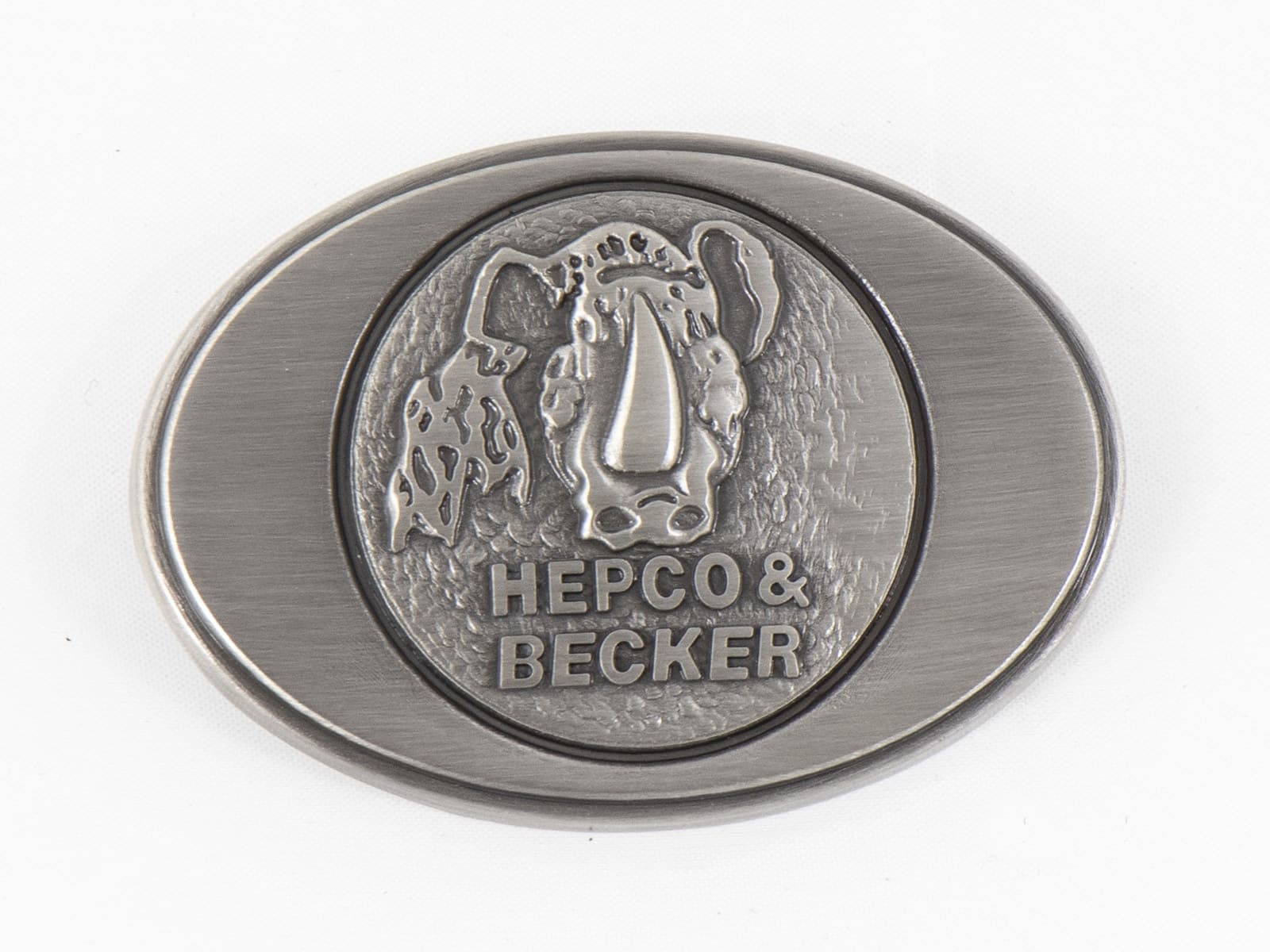Metallemblem für Hepco&Becker Ledertaschen Liberty/Nevada/Buffalo/Ivory/Rugged