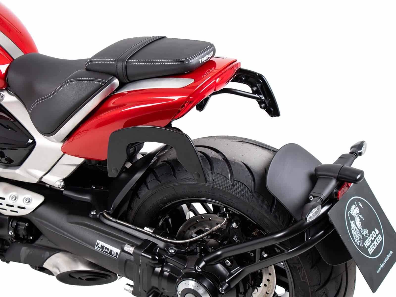 C-Bow sidecarrier black for Triumph Rocket III R/GT (2020-)