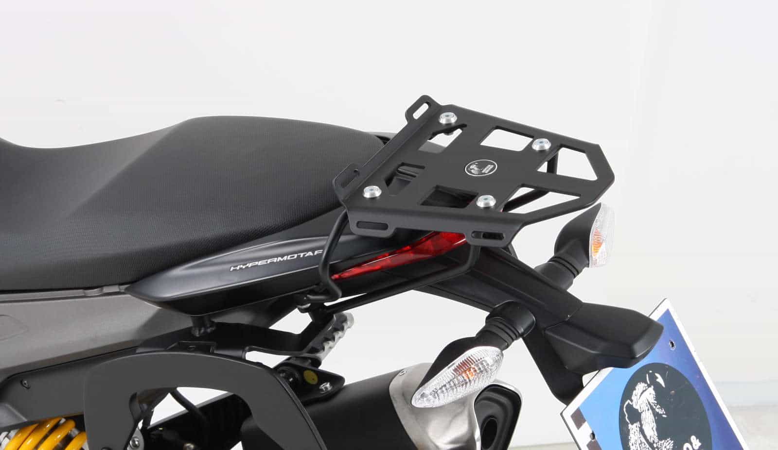 Minirack Softgepäck-Heckträger schwarz für Ducati Hypermotard 821/SP (2013-2015)