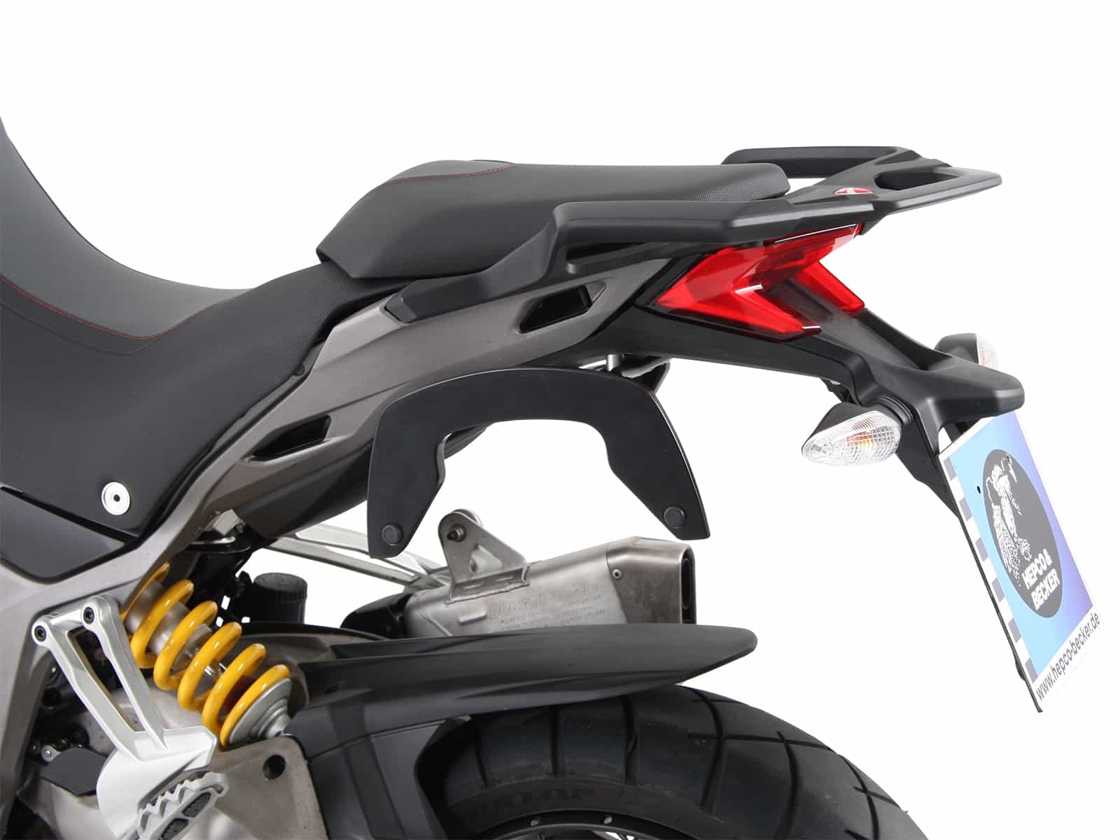 C-Bow Seitenträger schwarz für Ducati Multistrada 1260 Enduro (2019-)