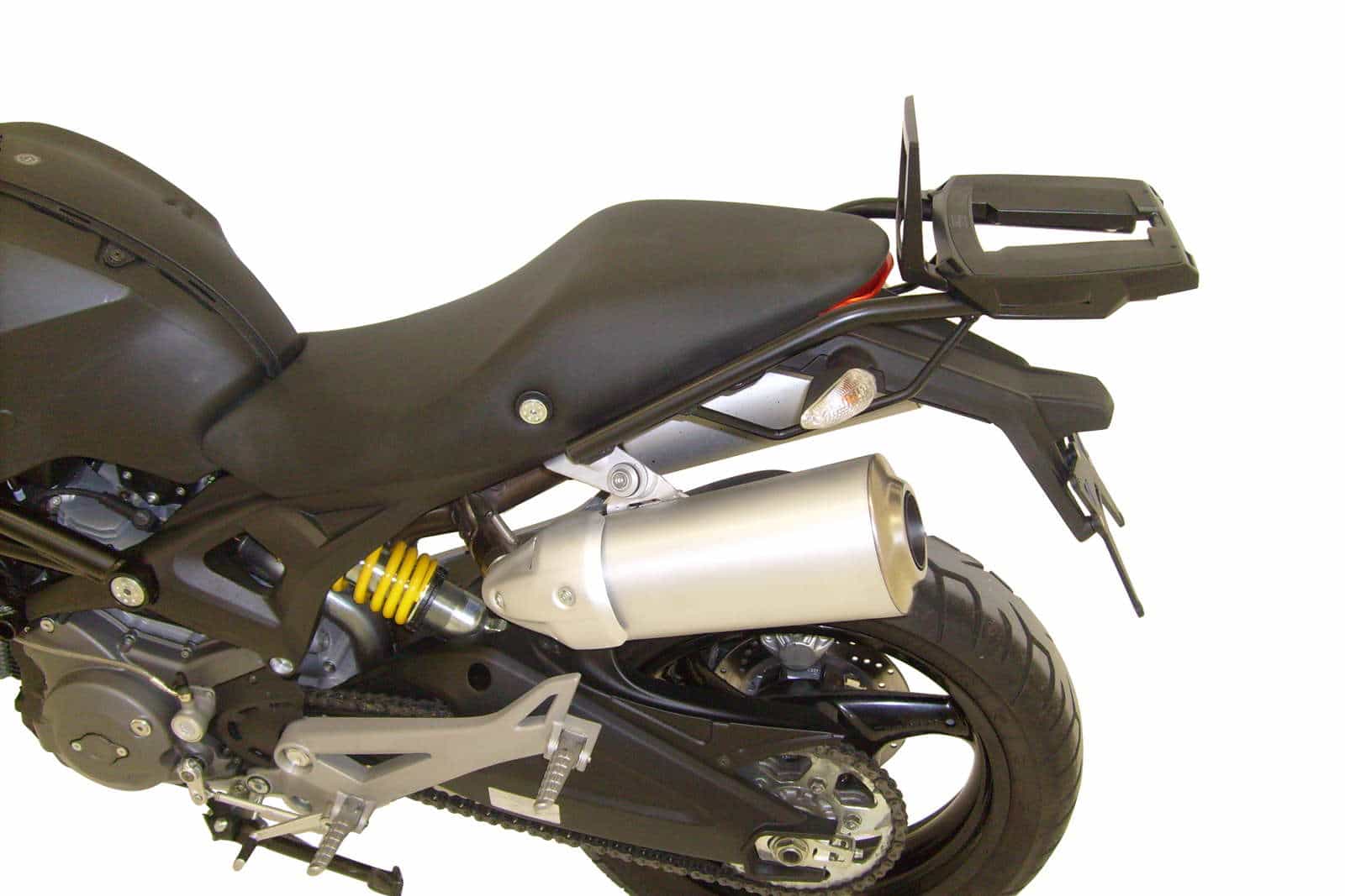 Alurack Topcaseträger schwarz für Ducati Monster 696 (2008-2014)/796 (2010-2016)/1100 (2008-2012)
